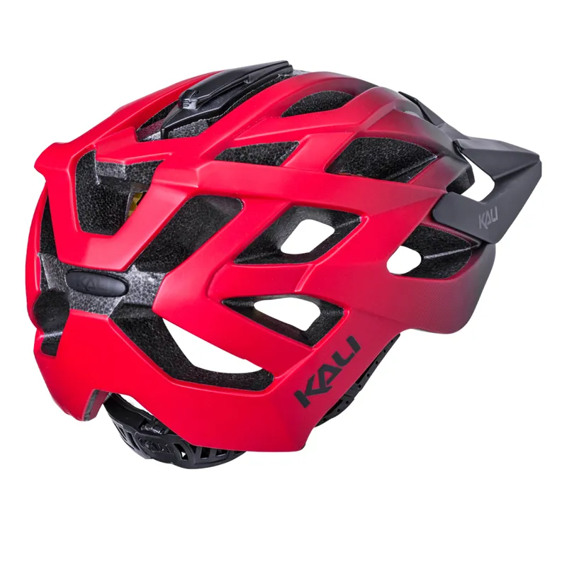 Kali Lunati 2.0 MTB Helmet - Fade Matt Black/Red 3 Kali Lunati 2.0 MTB Helmet - Fade Matt Black/Red - Image 2