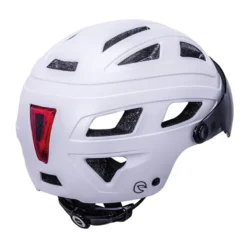 Kali Cruz Plus Urban Helmet - Solid Matt White -CycloPro Shop 6 495
