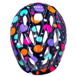 Kali Chakra Child Lighted Kids Helmet - Confetti Gloss Teal -CycloPro Shop 6 498