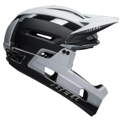 Bell Super Air R MIPS Full Face Helmet - Matt Black/White -CycloPro Shop 6 82