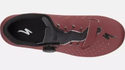 Specialized Torch 1.0 Road Shoes - Maroon/Black -CycloPro Shop 61022 504 SHOE TORCH 10 RD SHOE MRN BLK 42 TOP