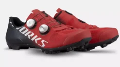 Specialized S-Works Vent EVO Gravel Shoes - Red -CycloPro Shop 61722 014 SHOE SW VENT EVO MTB SHOE RED 44 PAIR