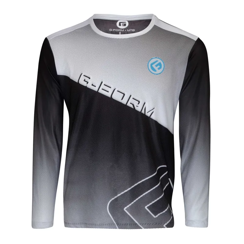 G-Form Podium Men's Long Sleeve Jersey - Race Yellow/White 4 G-Form Podium Men's Long Sleeve Jersey - Race Yellow/White - Image 2