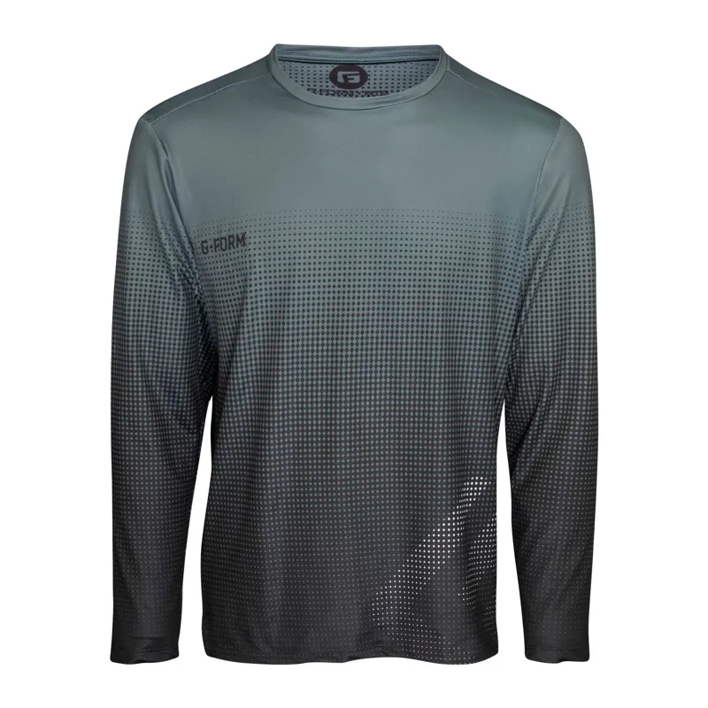 G-Form Fade Men's Long Sleeve Jersey - Smoke 3 G-Form Fade Men's Long Sleeve Jersey - Smoke