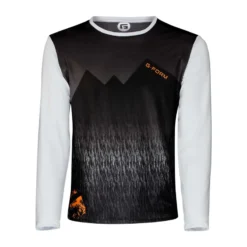 G-Form Summit Men's Long Sleeve Jersey - Midnight/White