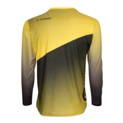 G-Form Podium Men's Long Sleeve Jersey - Race Yellow/White