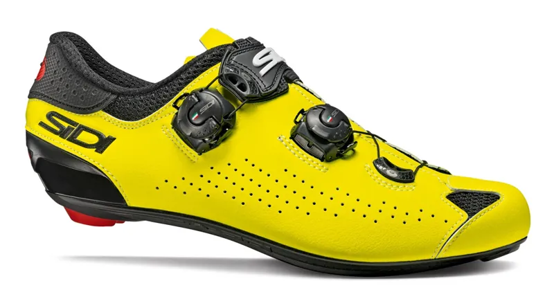Sidi Genius 10 Road Shoes - Black/Yellow Fluo 3 Sidi Genius 10 Road Shoes - Black/Yellow Fluo