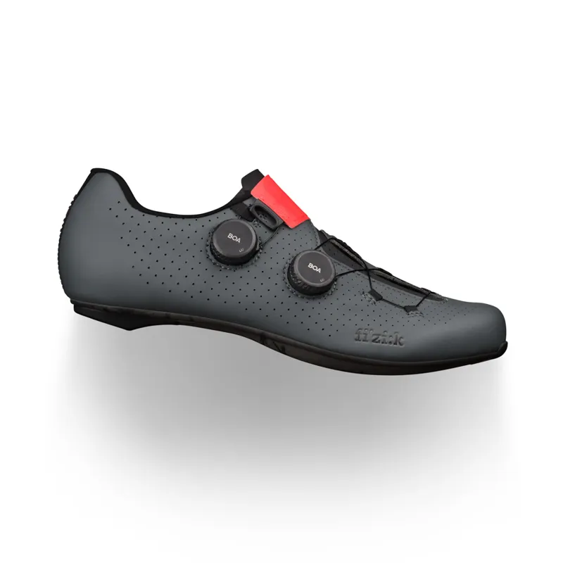 Fizik Vento Infinito Carbon 2 Road Shoes - Grey/Coral 10 Fizik Vento Infinito Carbon 2 Road Shoes - Grey/Coral - Image 8
