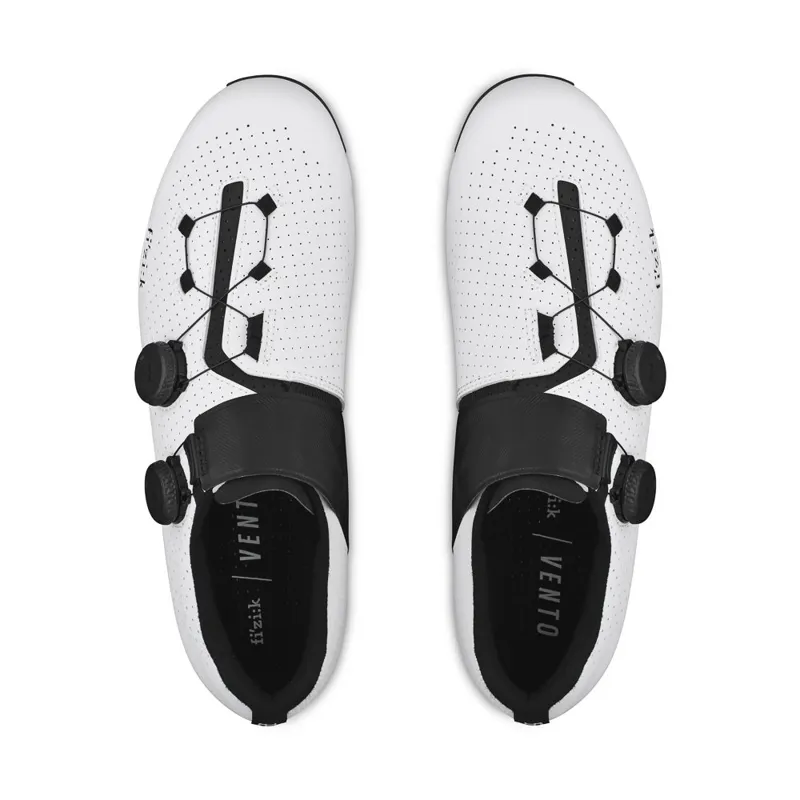 Fizik Vento Infinito Carbon 2 Road Shoes - White/Black 9 Fizik Vento Infinito Carbon 2 Road Shoes - White/Black - Image 7