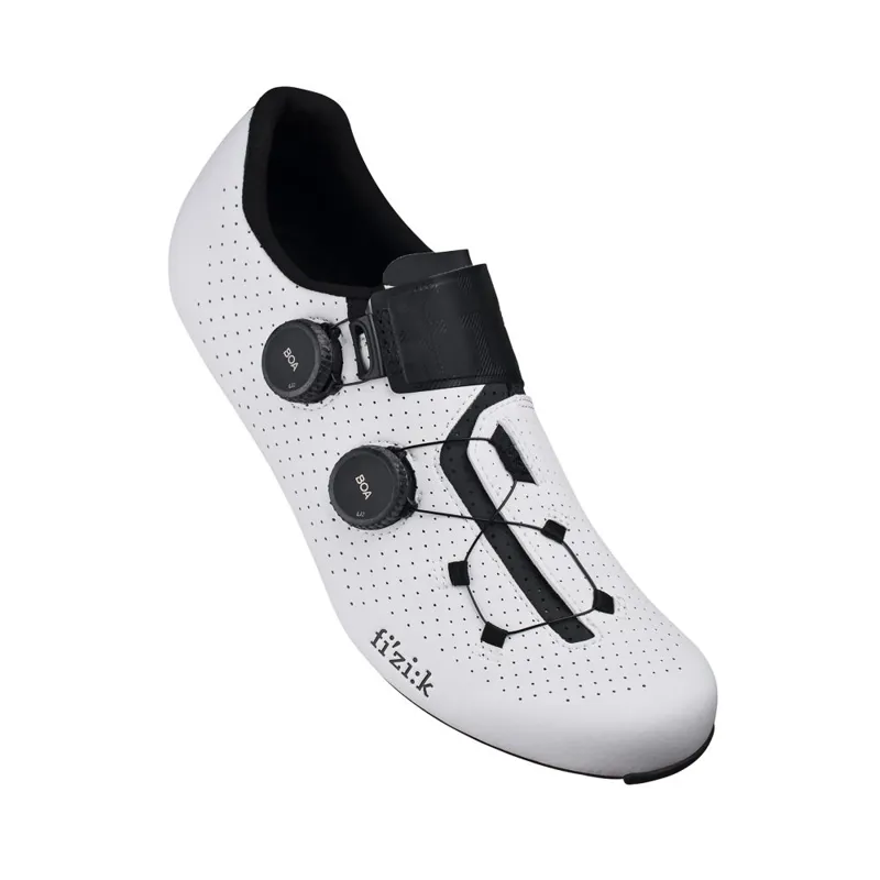 Fizik Vento Infinito Carbon 2 Road Shoes - White/Black 3 Fizik Vento Infinito Carbon 2 Road Shoes - White/Black