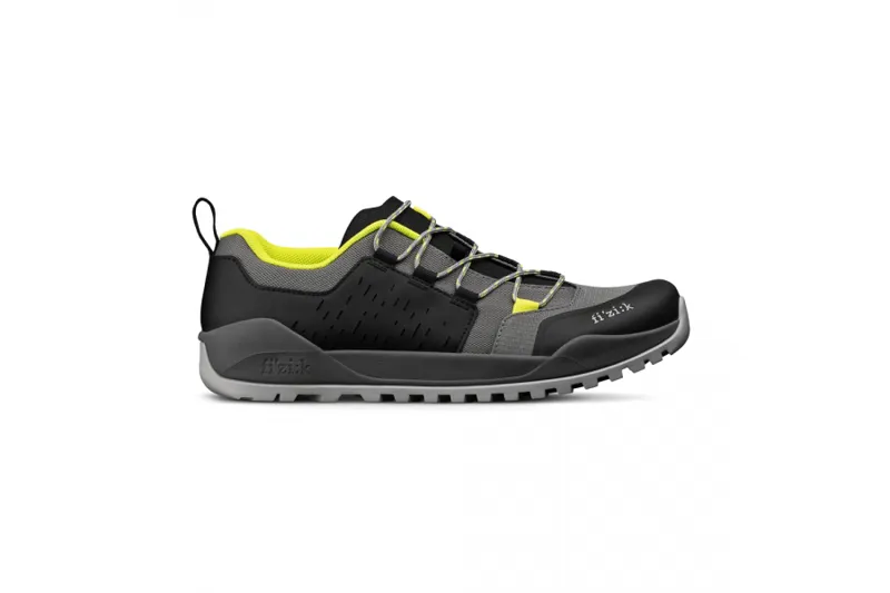 Fizik X2 Ergolace Flat MTB Shoes - Grey/Yellow 7 Fizik X2 Ergolace Flat MTB Shoes - Grey/Yellow - Image 5