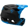 7idp Project 23 Carbon Full Face Helmet - Raw Carbon/Electric Blue -CycloPro Shop 7710 53 Three