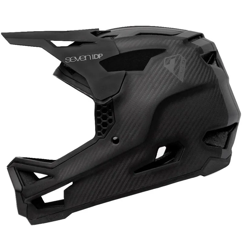 7idp Project 23 Carbon Full Face Helmet - Raw Carbon/Gloss Grey 3 7idp Project 23 Carbon Full Face Helmet - Raw Carbon/Gloss Grey