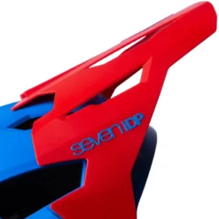 7idp Project 23 ABS Full Face Helmet - Electric Blue/Thruster Red -CycloPro Shop 7712 32 Seven