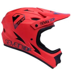 7idp M1 Full Face Helmet - Matt Thruster Red/Black