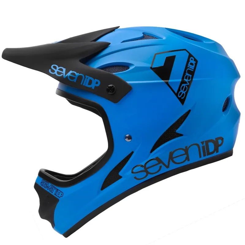 7idp M1 Full Face Helmet - Matt Cobalt Blue/Black 6 7idp M1 Full Face Helmet - Matt Cobalt Blue/Black - Image 4