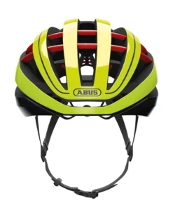 Abus Aventor Road Cycling Helmet - Yellow 17 Abus Aventor Road Cycling Helmet - Yellow -CycloPro Shop 77610 aventor neonyellow front cmyk