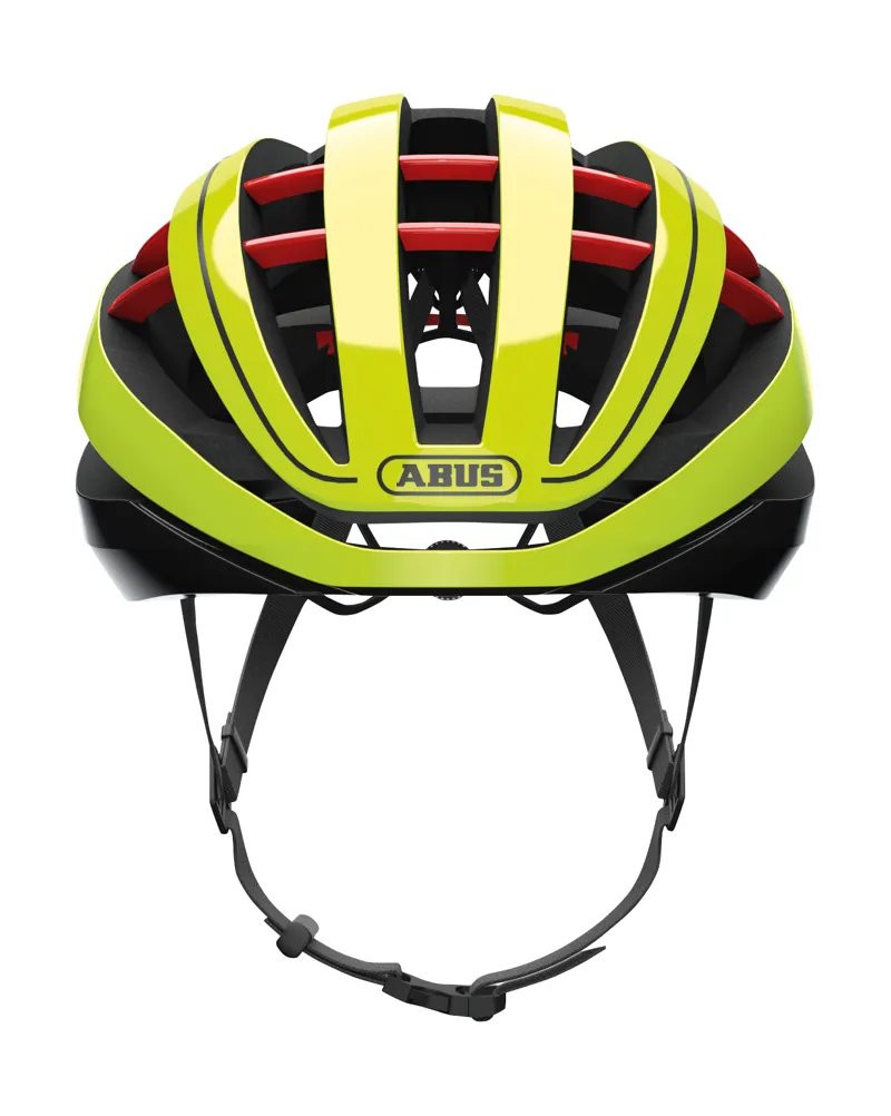 Abus Aventor Road Cycling Helmet - Yellow 10 Abus Aventor Road Cycling Helmet - Yellow - Image 8