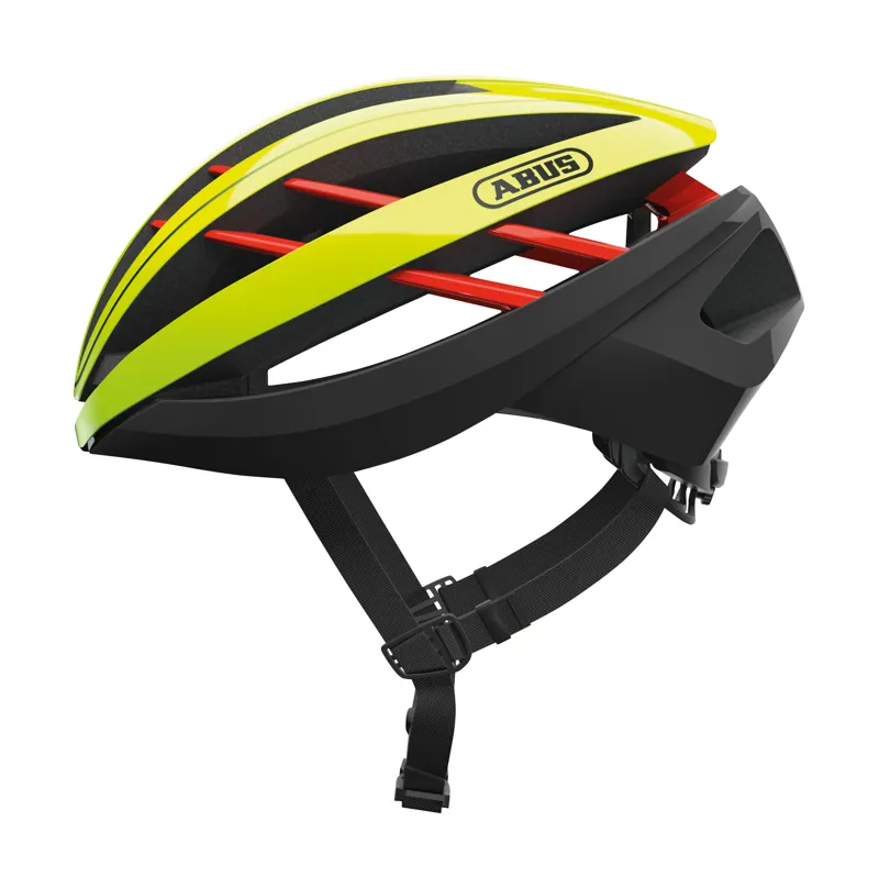 Abus Aventor Road Cycling Helmet - Yellow 7 Abus Aventor Road Cycling Helmet - Yellow - Image 5