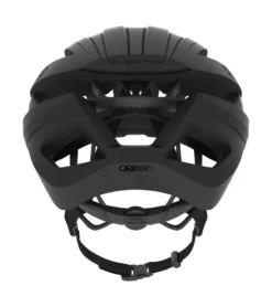 Abus Aventor Road Cycling Helmet - Black 17 Abus Aventor Road Cycling Helmet - Black -CycloPro Shop 77616 aventor velvetblack rear cmyk