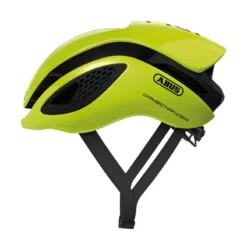 Abus GameChanger Road Cycling Helmet -Yellow -CycloPro Shop 77811 gamechanger neon yellow side