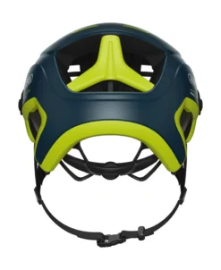 Abus MonTrailer MTB Helmet - Blue -CycloPro Shop 78141 montrailer midnightblue rear
