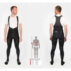 Endura GV500 Thermal Bib Tights - Black -CycloPro Shop 8 283