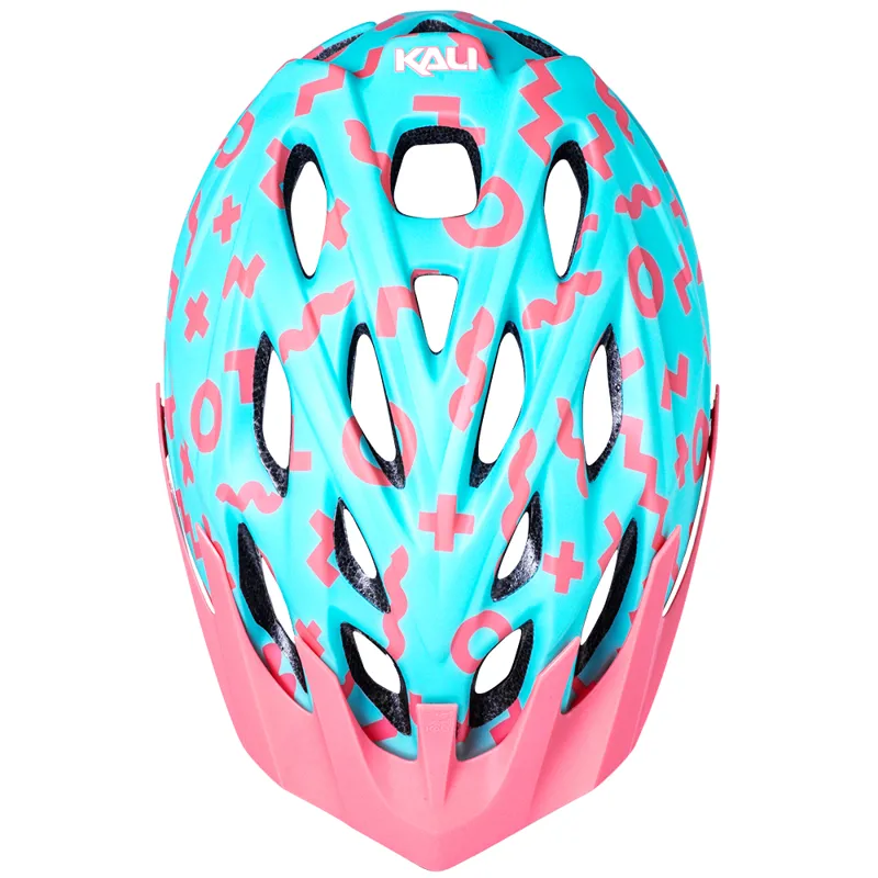 Kali Chakra Youth Plus MTB Helmet - 52-57cm - Zwiggles Mat Seafoam 7 Kali Chakra Youth Plus MTB Helmet - 52-57cm - Zwiggles Mat Seafoam - Image 5