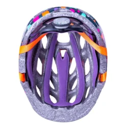 Kali Chakra Child Lighted Kids Helmet - Confetti Gloss Teal -CycloPro Shop 8 311