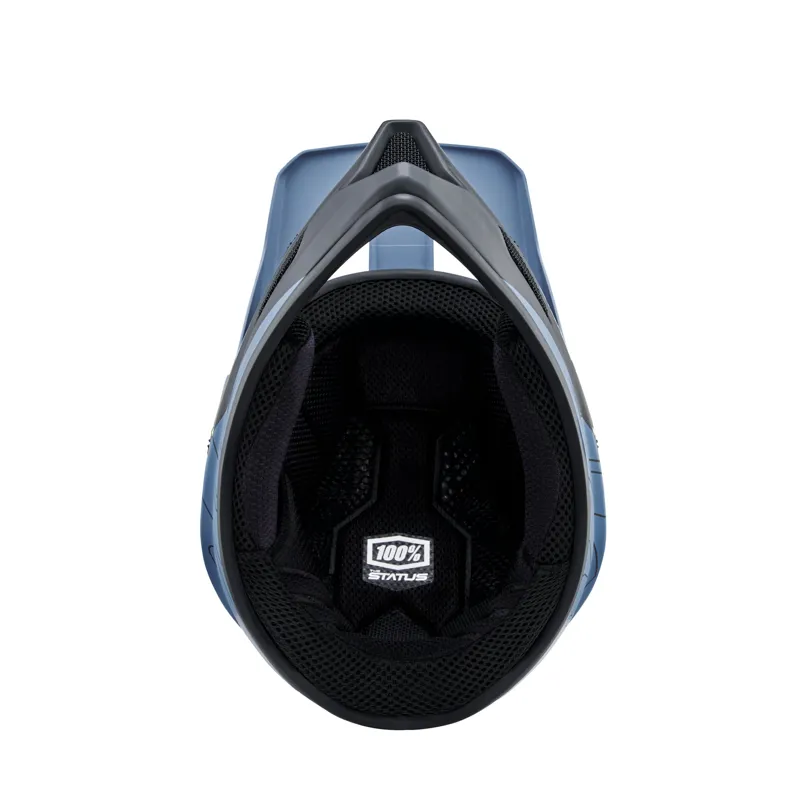 100 Percent Status Full Face MTB Helmet - Drop/Steel Blue 11 100 Percent Status Full Face MTB Helmet - Drop/Steel Blue - Image 9