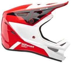 100 Percent Status Full Face Helmet - Carby Charcoal