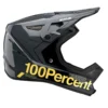 100 Percent Status Full Face Helmet - Carby Silver -CycloPro Shop 80010 464