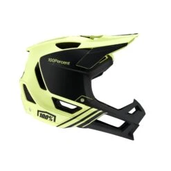 100 Percent Trajecta Fidlock Full Face Helmet - Black/White