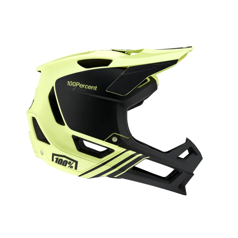 100 Percent Trajecta Fidlock Full Face Helmet - Black 4 100 Percent Trajecta Fidlock Full Face Helmet - Black - Image 2