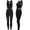 Funkier Thermesse Ladies Winter Double Strap Bib Tights - Black -CycloPro Shop 80273s
