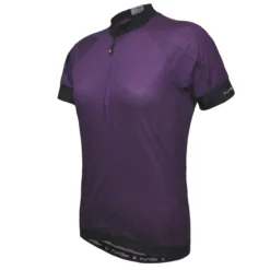 Funkier Ibera Active Womens Short Sleeve Jersey - Purple -CycloPro Shop 80300PUR 1