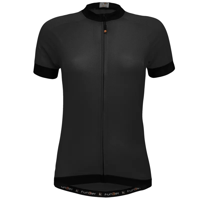 Funkier Ibera Active Womens Short Sleeve Jersey - Black 4 Funkier Ibera Active Womens Short Sleeve Jersey - Black - Image 2