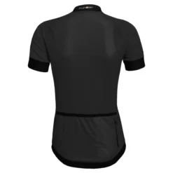 Funkier Ibera Active Womens Short Sleeve Jersey - Black 9 Funkier Ibera Active Womens Short Sleeve Jersey - Black -CycloPro Shop 80301BLK 3