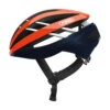 Abus Aventor Road Cycling Helmet - Yellow -CycloPro Shop 81674 aventor shrimporange side 1