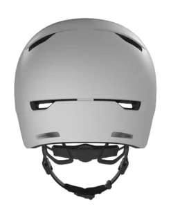 Abus Scraper 3.0 Urban Helmet - White -CycloPro Shop 81768 scraper3.0 polarmattm rear