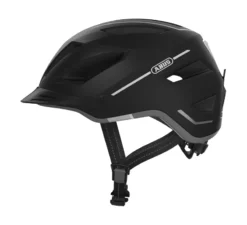 Abus Pedelec 2.0 Urban Helmet - Black -CycloPro Shop 81919 pedelec2.0 velvetblack side