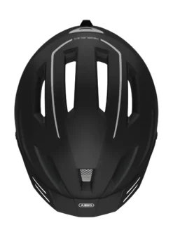Abus Pedelec 2.0 Urban Helmet - Black -CycloPro Shop 81919 pedelec2.0 velvetblack top