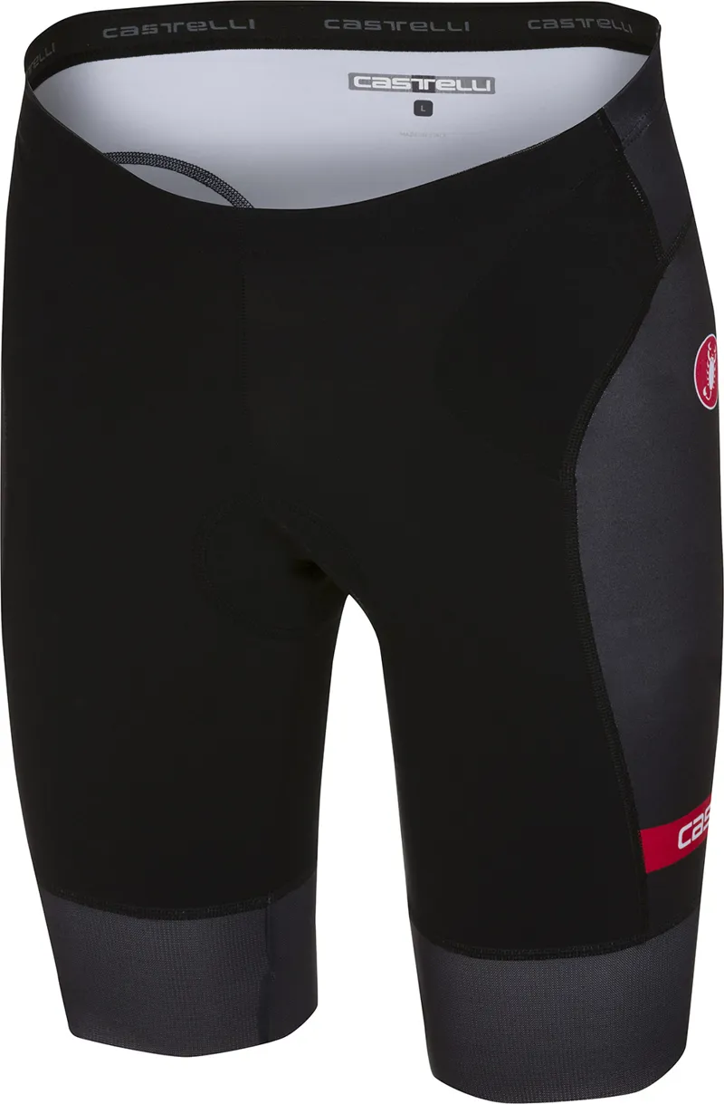 Castelli Free Tri Shorts - Black/Grey/Brilliant Orange 4 Castelli Free Tri Shorts - Black/Grey/Brilliant Orange - Image 2