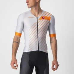 Castelli Free Speed 2 Race Top Men's Short Sleeve Jersey - White/Black -CycloPro Shop 862009322p 870 01 1400Wx1400H