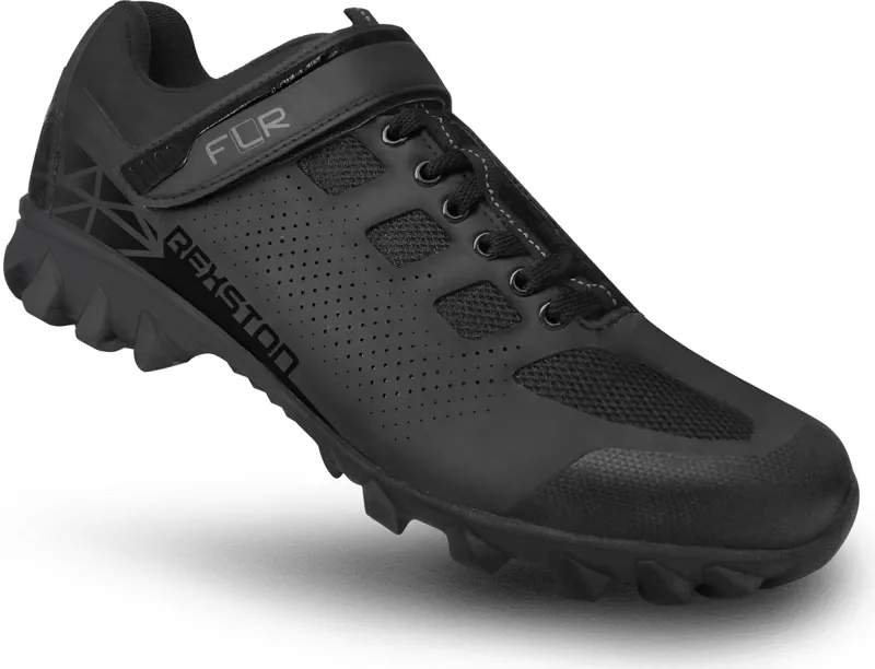 FLR Rexston Active Touring/Trail Shoe - Black 4 FLR Rexston Active Touring/Trail Shoe - Black - Image 2