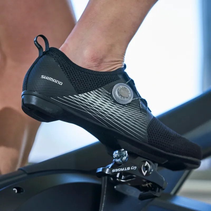 Shimano IC500W Women's Indoor Clipless Training Shoes - Black 4 Shimano IC500W Women's Indoor Clipless Training Shoes - Black - Image 2