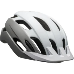 Bell Trace MTB Cycling Helmet - Matte White/Silver -CycloPro Shop 9 44