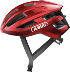 Abus Powerdome Road Helmet - Blaze Red -CycloPro Shop 91944 POWERDOME BLAZE RED SIDE CMYK 3