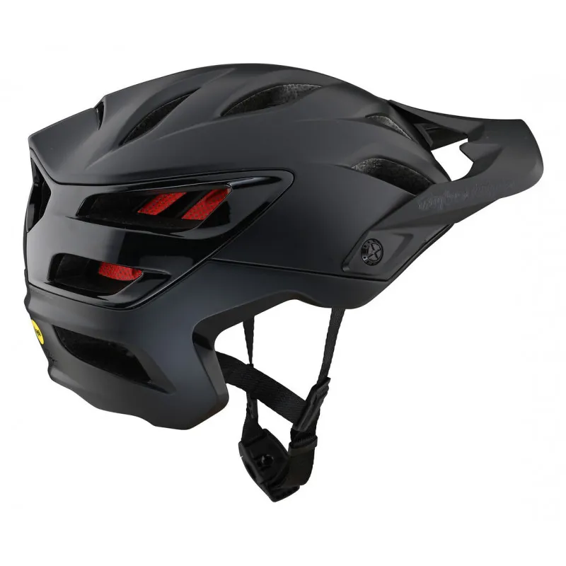 Troy Lee Designs A3 MIPS MTB Helmet - Uno Black 3 Troy Lee Designs A3 MIPS MTB Helmet - Uno Black