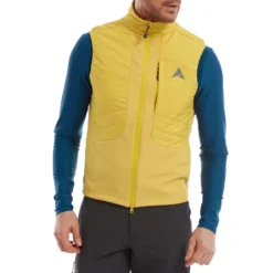 Altura Esker Dune Insulated Waterproof Men's Gilet - Mustard -CycloPro Shop AL20MESKG1 54262